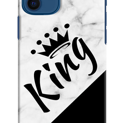 King iPhone 12 Hard Case Back Cover by Casekaro