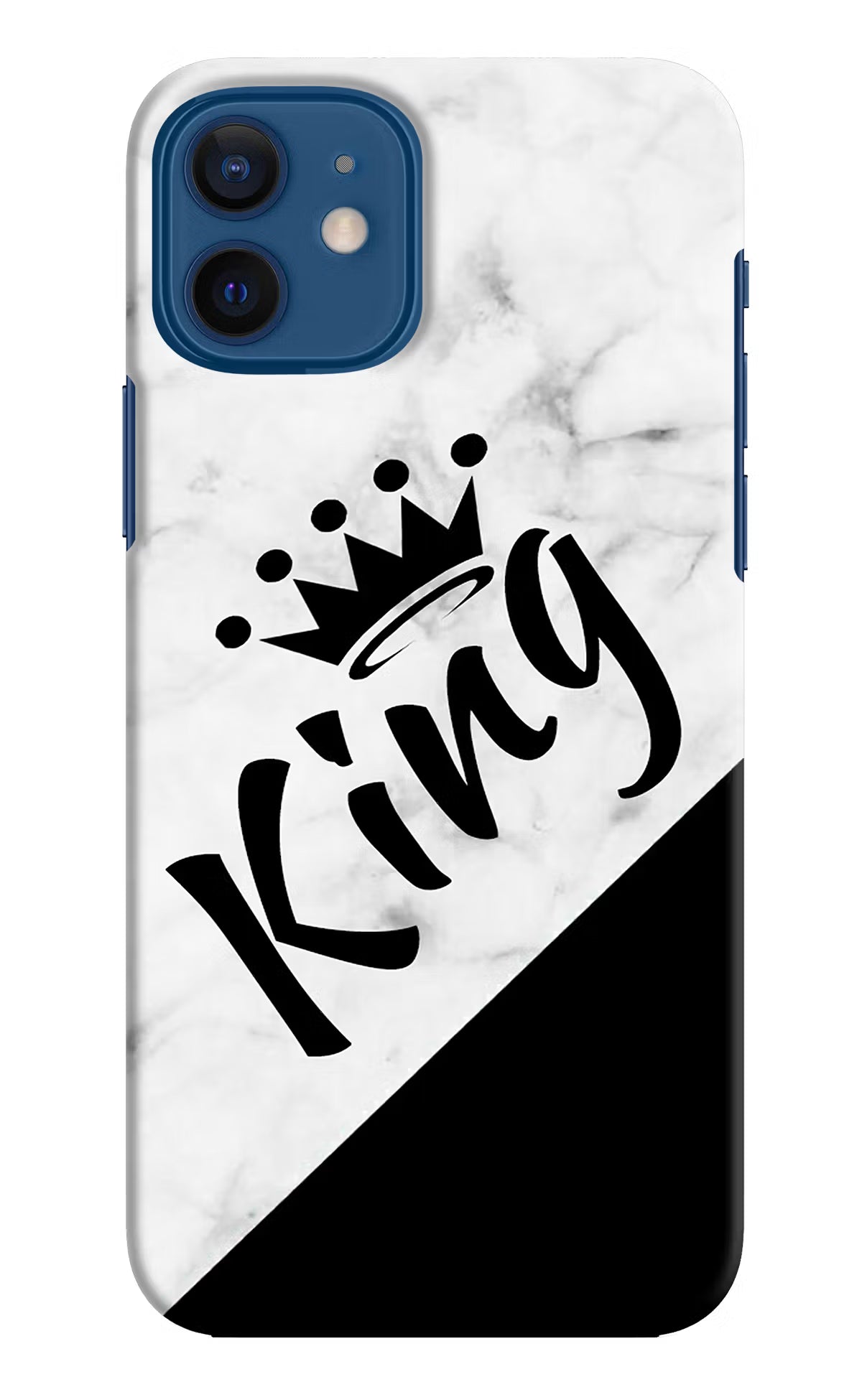 King iPhone 12 Hard Case Back Cover by Casekaro