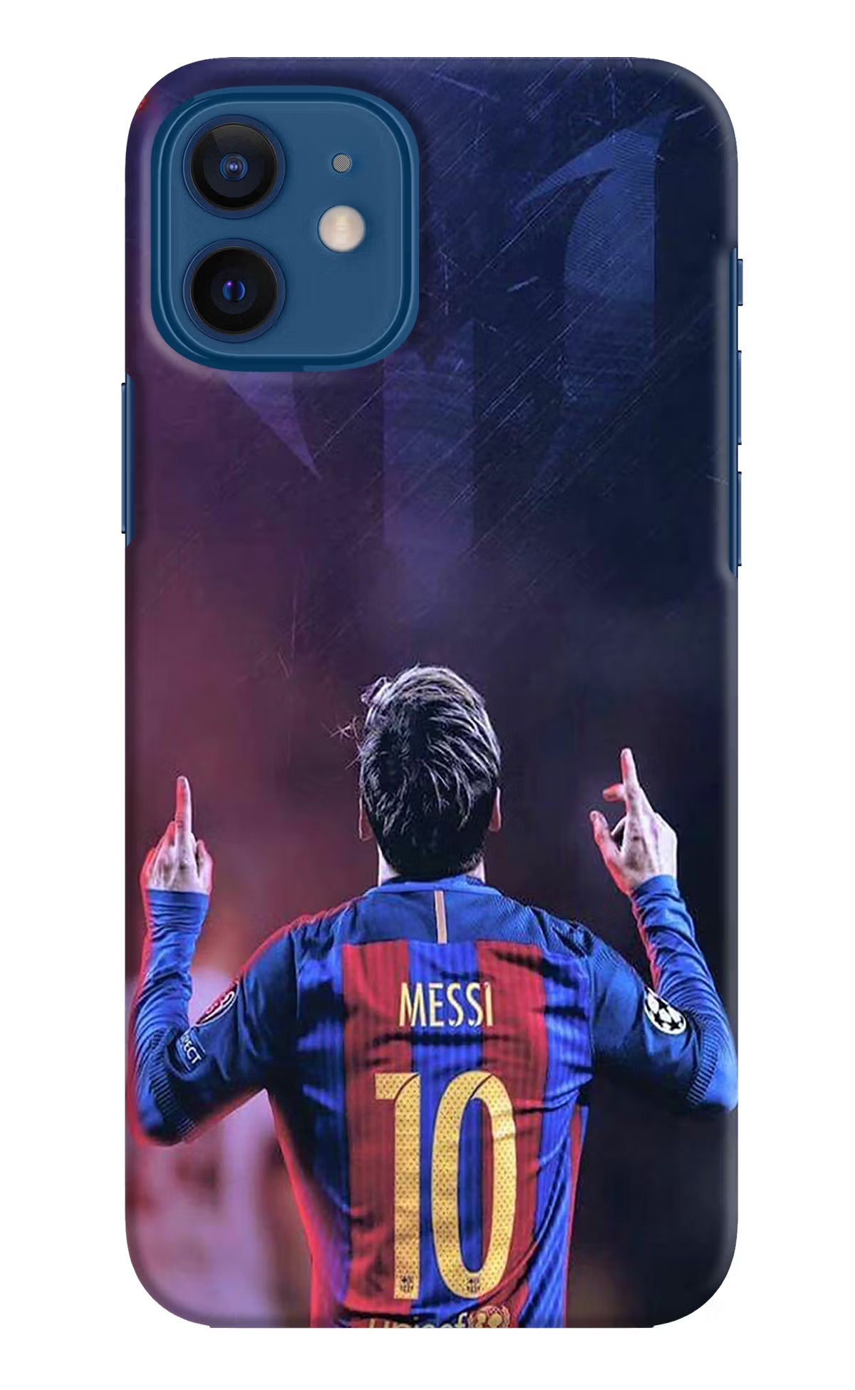 Messi iPhone 12 Hard Case Back Cover by Casekaro