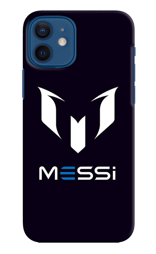 Messi Logo iPhone 12 Hard Case Back Cover by Casekaro