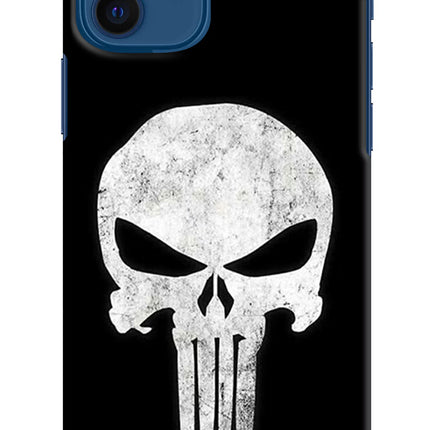 Punisher Skull iPhone 12 Hard Case Back Cover by Casekaro
