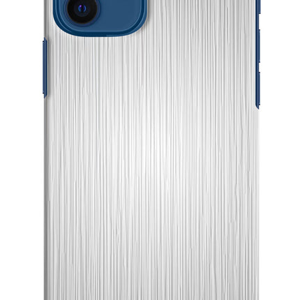 Wooden Grey Texture iPhone 12 Hard Case Back Cover by Casekaro