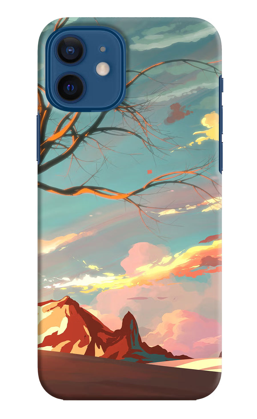Scenery iPhone 12 Back Cover, Hard case