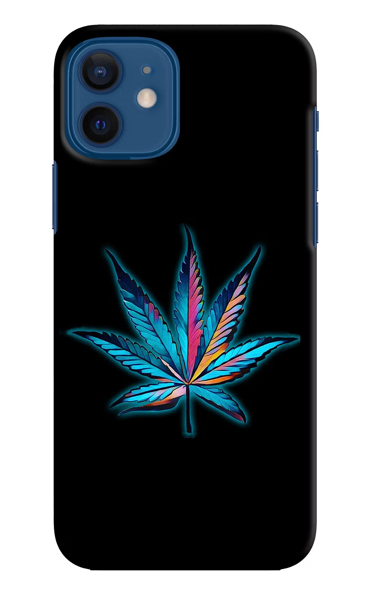 Weed iPhone 12 Hard Case Back Cover by Casekaro