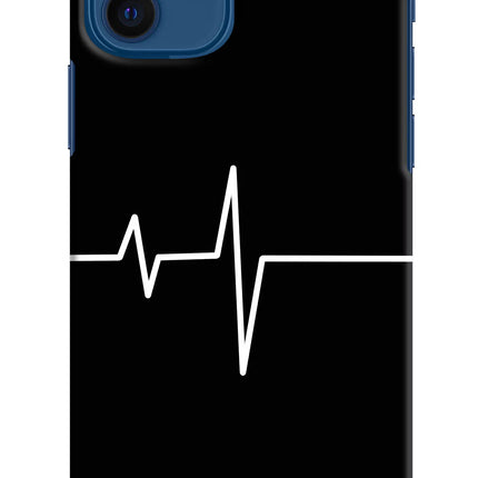 Heart Beats iPhone 12 Hard Case Back Cover by Casekaro