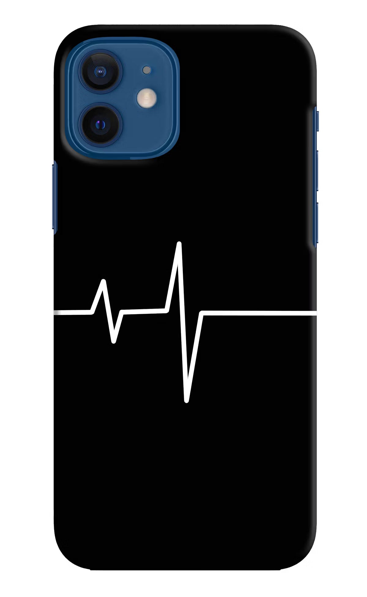 Heart Beats iPhone 12 Hard Case Back Cover by Casekaro