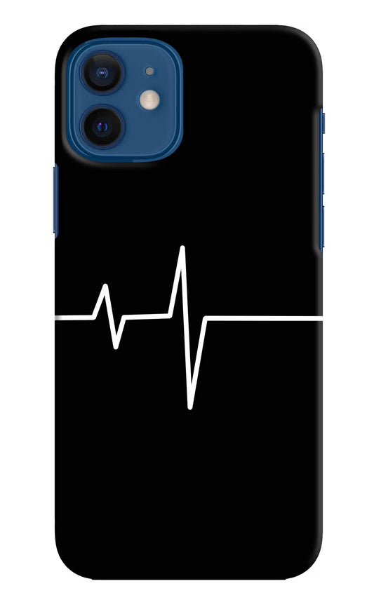 Heart Beats iPhone 12 Hard Case Back Cover by Casekaro