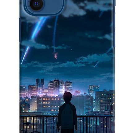 Anime iPhone 12 Hard Case Back Cover by Casekaro