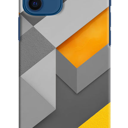 Abstract iPhone 12 Hard Case Back Cover by Casekaro