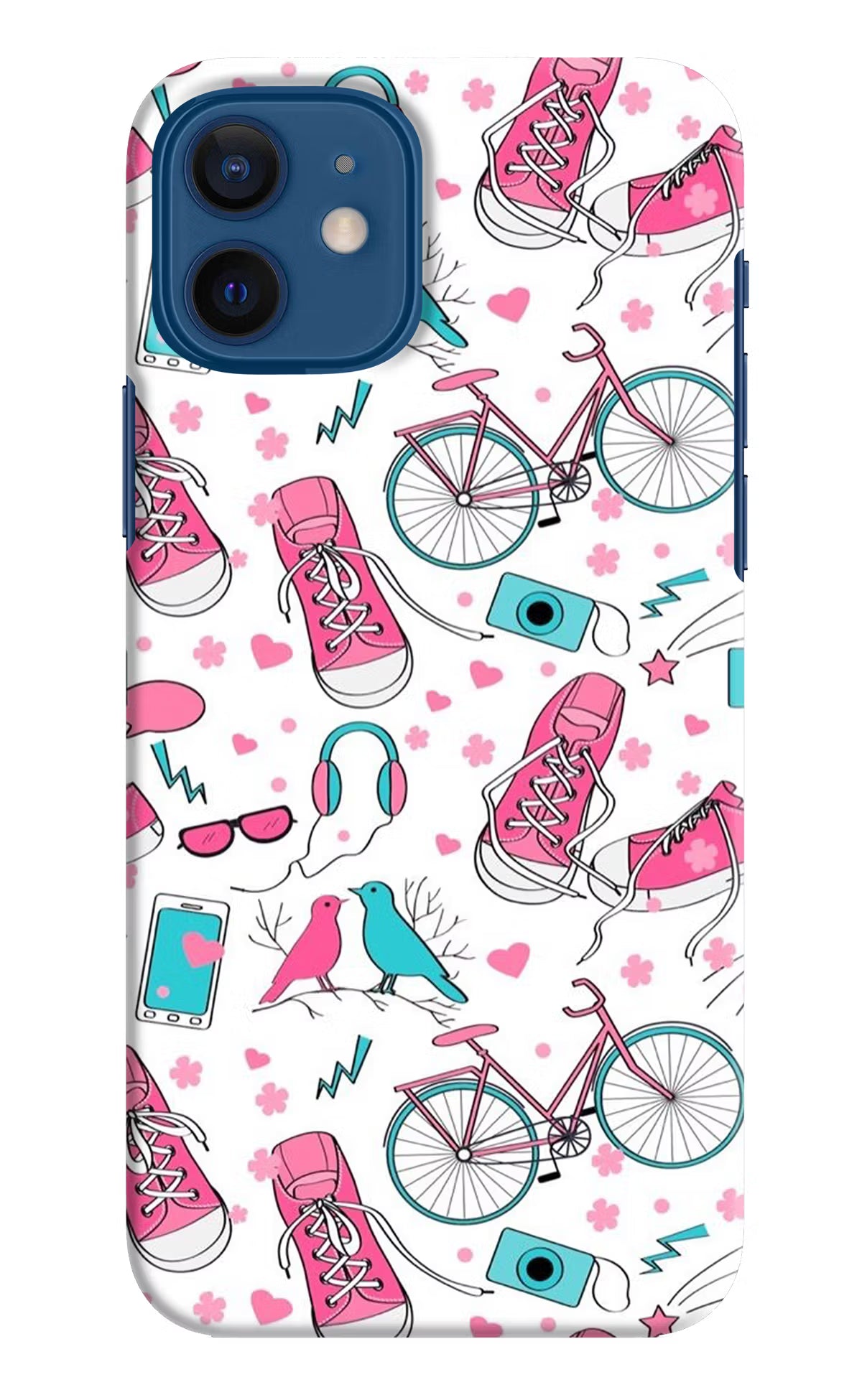 Artwork iPhone 12 Hard Case Back Cover by Casekaro