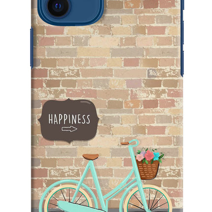 Happiness Artwork iPhone 12 Hard Case Back Cover by Casekaro