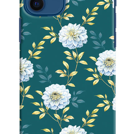 Flowers iPhone 12 Hard Case Back Cover by Casekaro