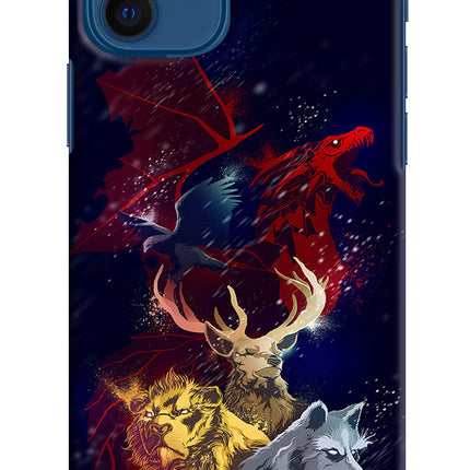 Game Of Thrones iPhone 12 Hard Case Back Cover by Casekaro