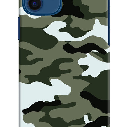 Camouflage iPhone 12 Hard Case Back Cover by Casekaro