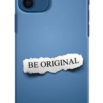 Be Original iPhone 12 Hard Case Back Cover by Casekaro