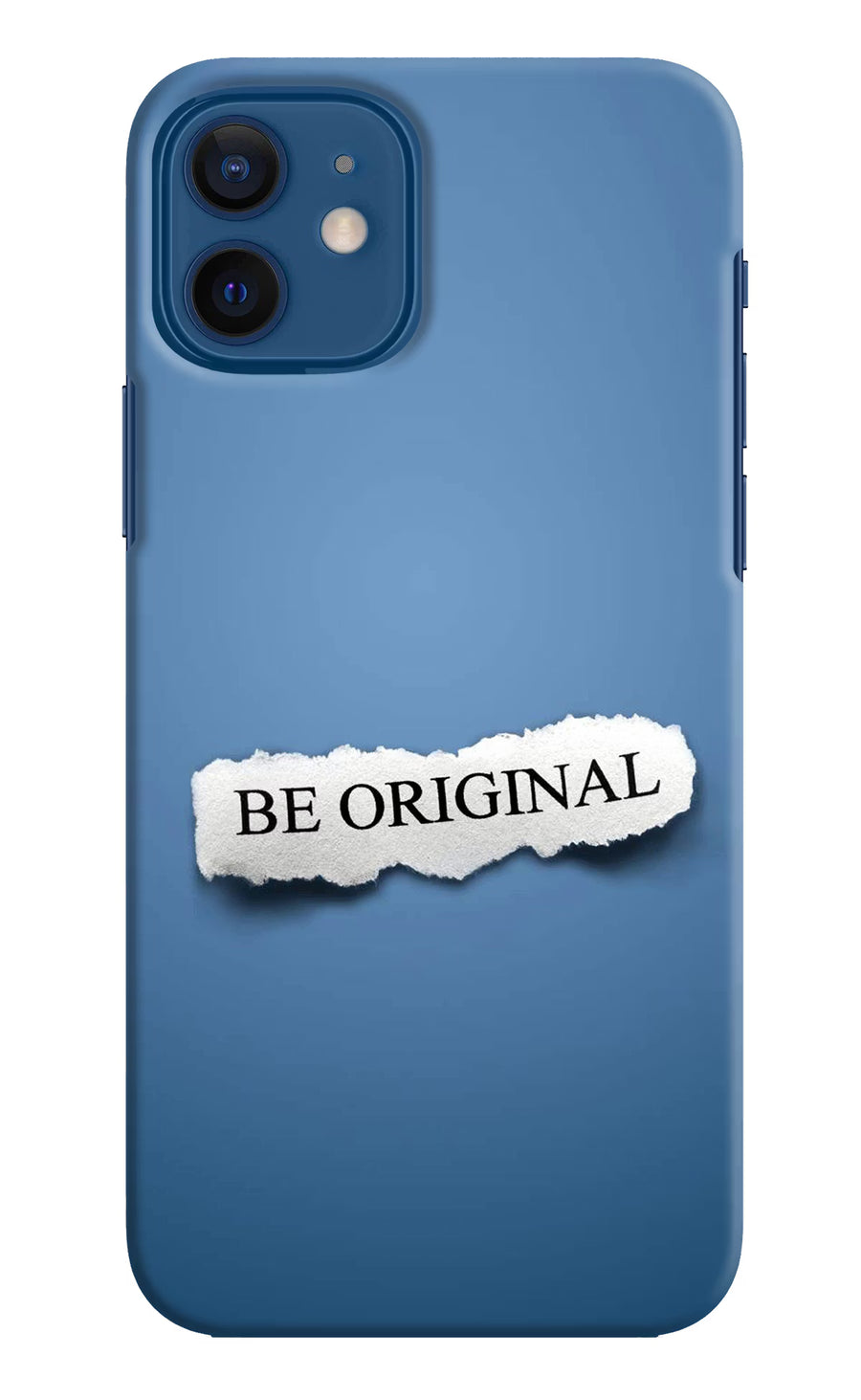 Be Original iPhone 12 Back Cover, Hard case
