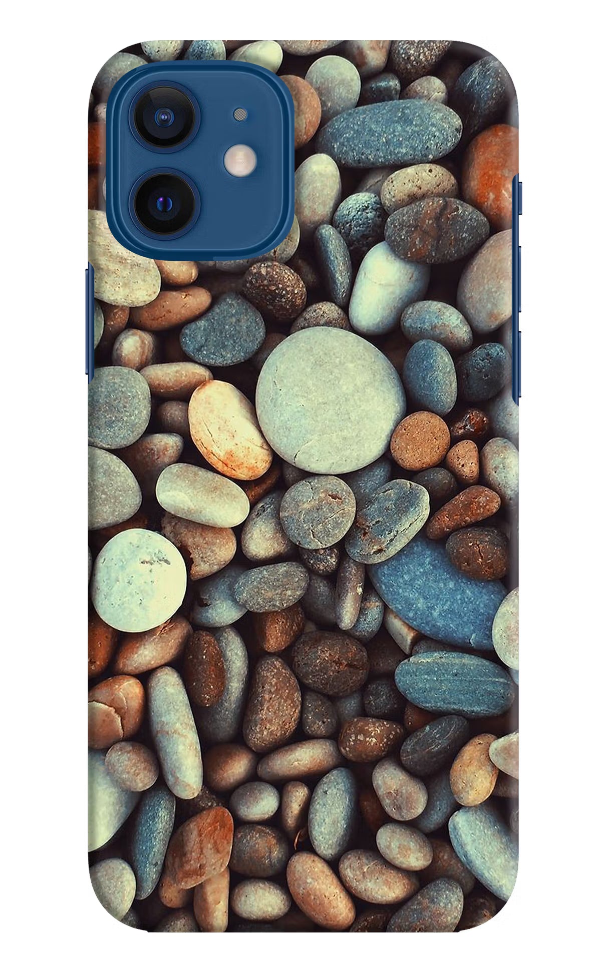 Pebble iPhone 12 Hard Case Back Cover by Casekaro