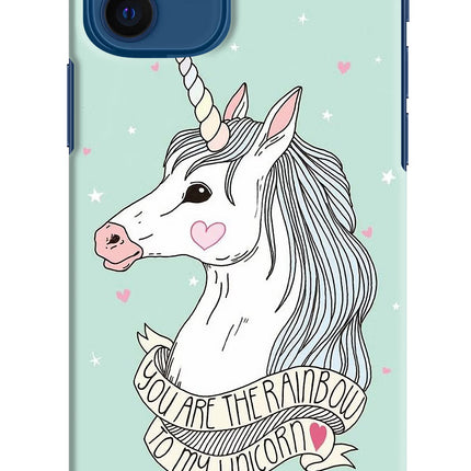 Unicorn Wallpaper iPhone 12 Hard Case Back Cover by Casekaro