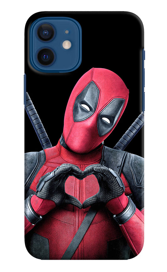 Deadpool iPhone 12 Hard Case Back Cover by Casekaro