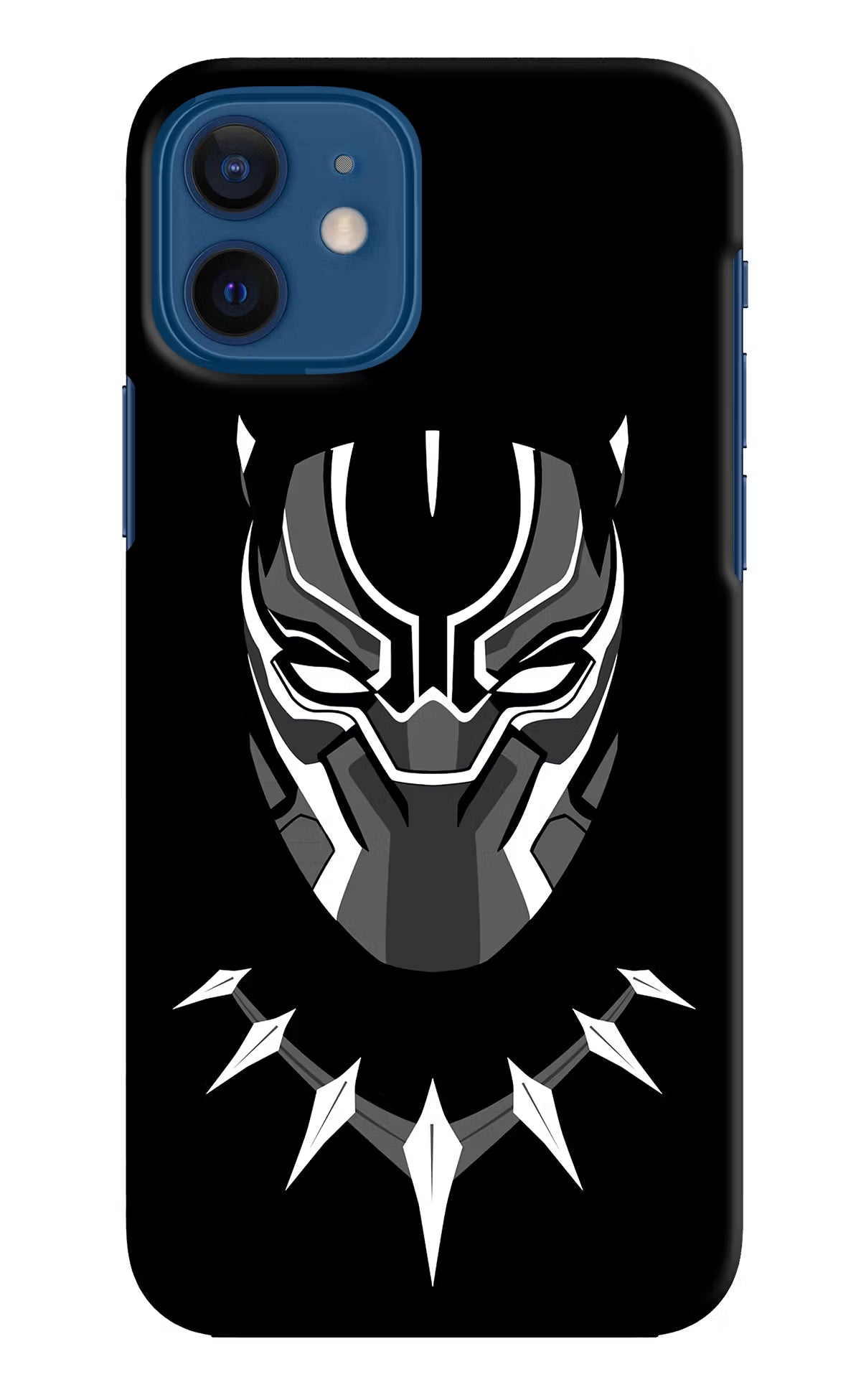 Black Panther iPhone 12 Hard Case Back Cover by Casekaro