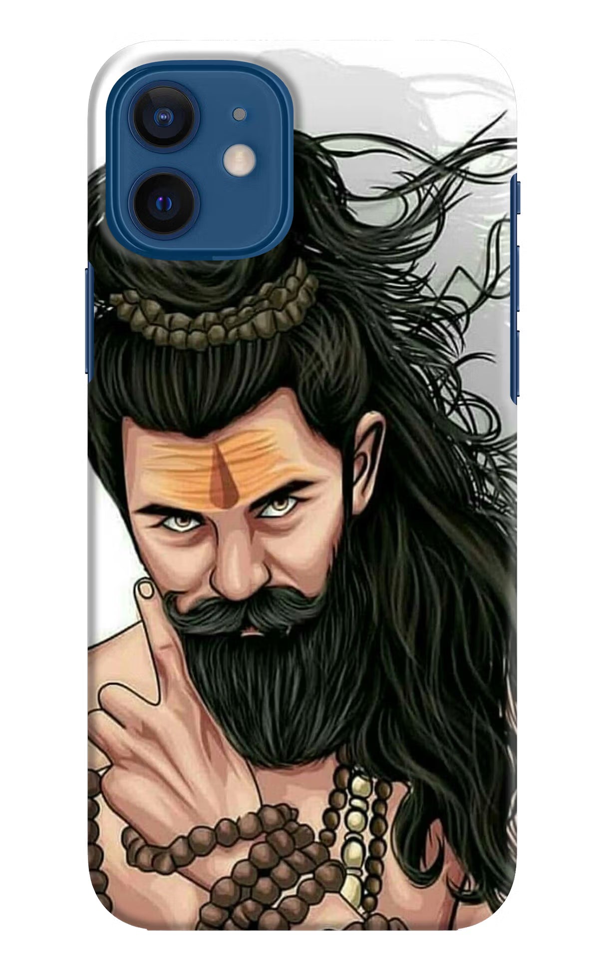 Mahadev iPhone 12 Hard Case Back Cover by Casekaro