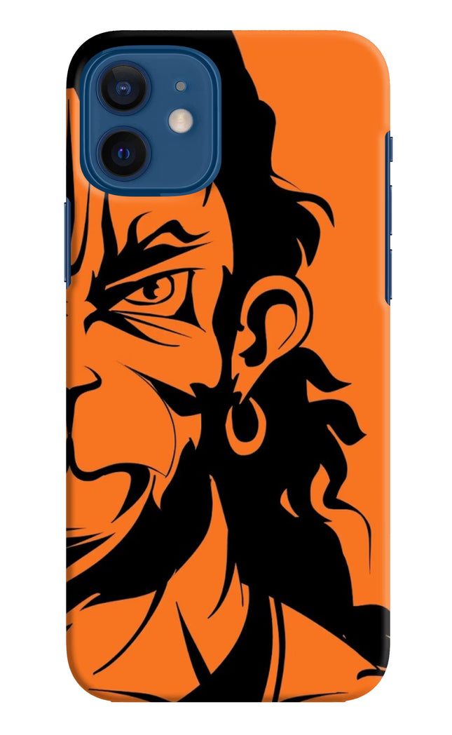Hanuman iPhone 12 Hard Case Back Cover by Casekaro