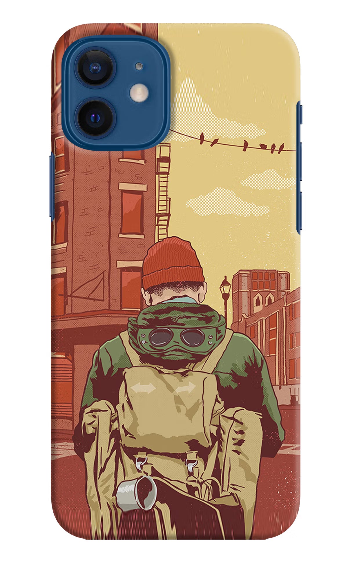 Adventurous iPhone 12 Hard Case Back Cover by Casekaro