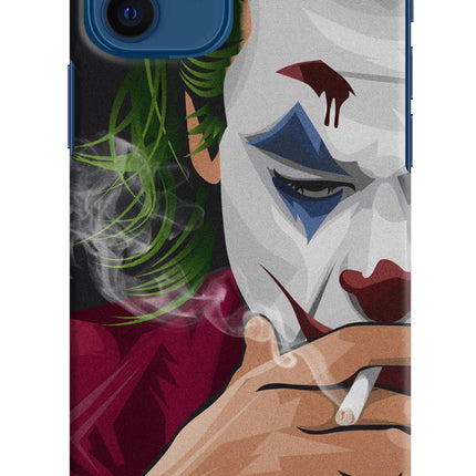 Joker Smoking iPhone 12 Hard Case Back Cover by Casekaro