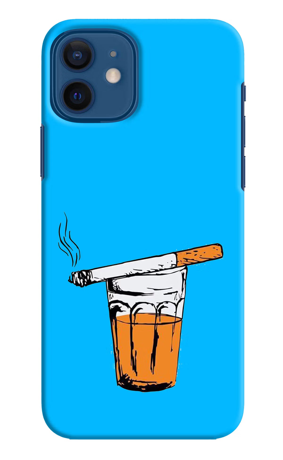 Chai Sutta iPhone 12 Hard Case Back Cover by Casekaro