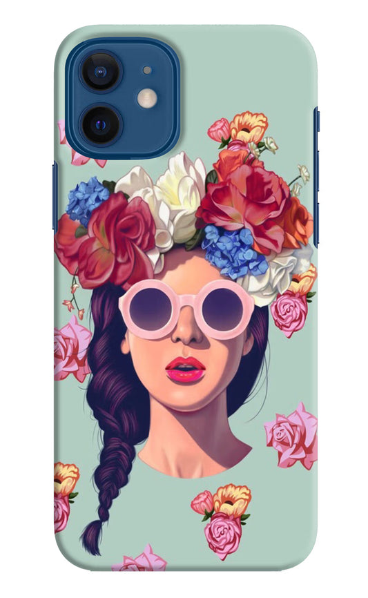 Pretty Girl iPhone 12 Hard Case Back Cover by Casekaro