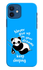 Keep Sleeping iPhone 12 Hard Case Back Cover by Casekaro