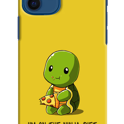 I'm on Ninja Diet iPhone 12 Hard Case Back Cover by Casekaro