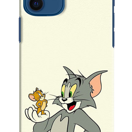 Tom & Jerry iPhone 12 Hard Case Back Cover by Casekaro