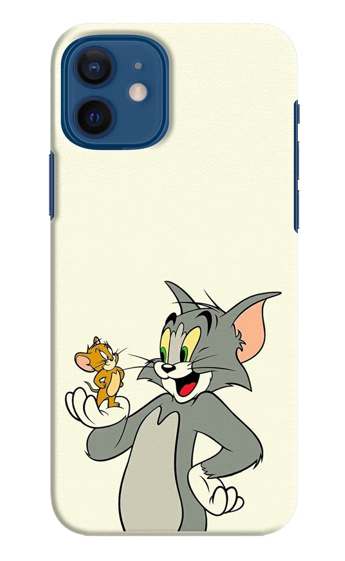 Tom & Jerry iPhone 12 Hard Case Back Cover by Casekaro