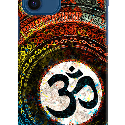 Om Cultural iPhone 12 Hard Case Back Cover by Casekaro