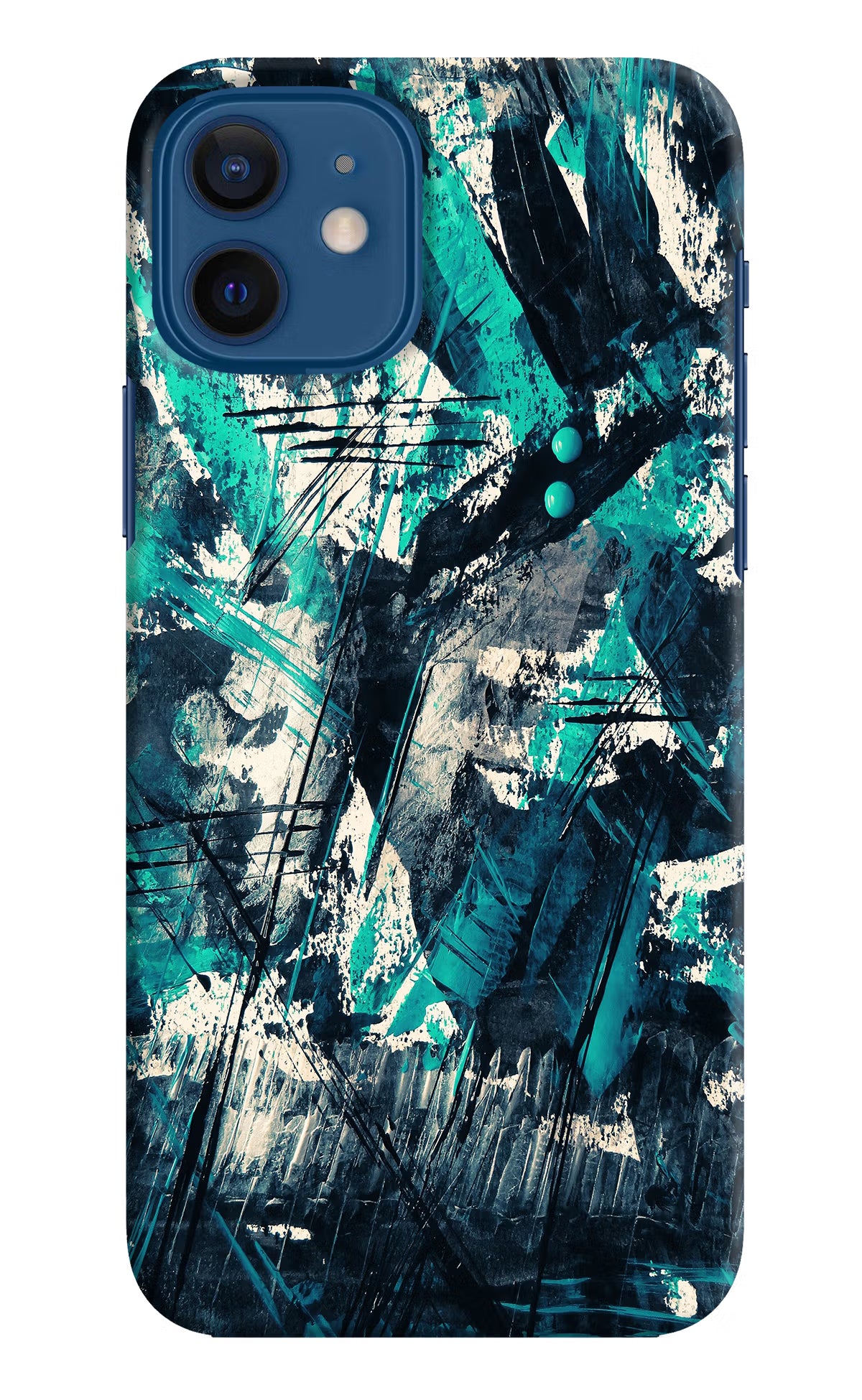 Artwork iPhone 12 Hard Case Back Cover by Casekaro