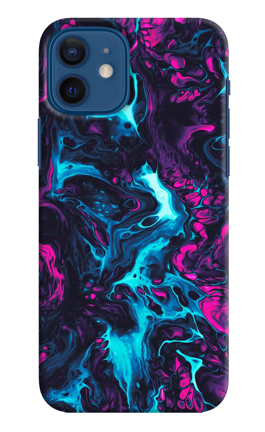 Abstract iPhone 12 Back Cover, Hard case