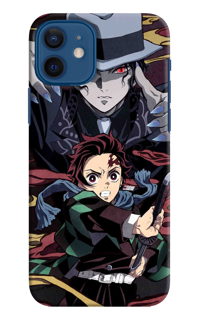 Demon Slayer iPhone 12 Hard Case Back Cover by Casekaro