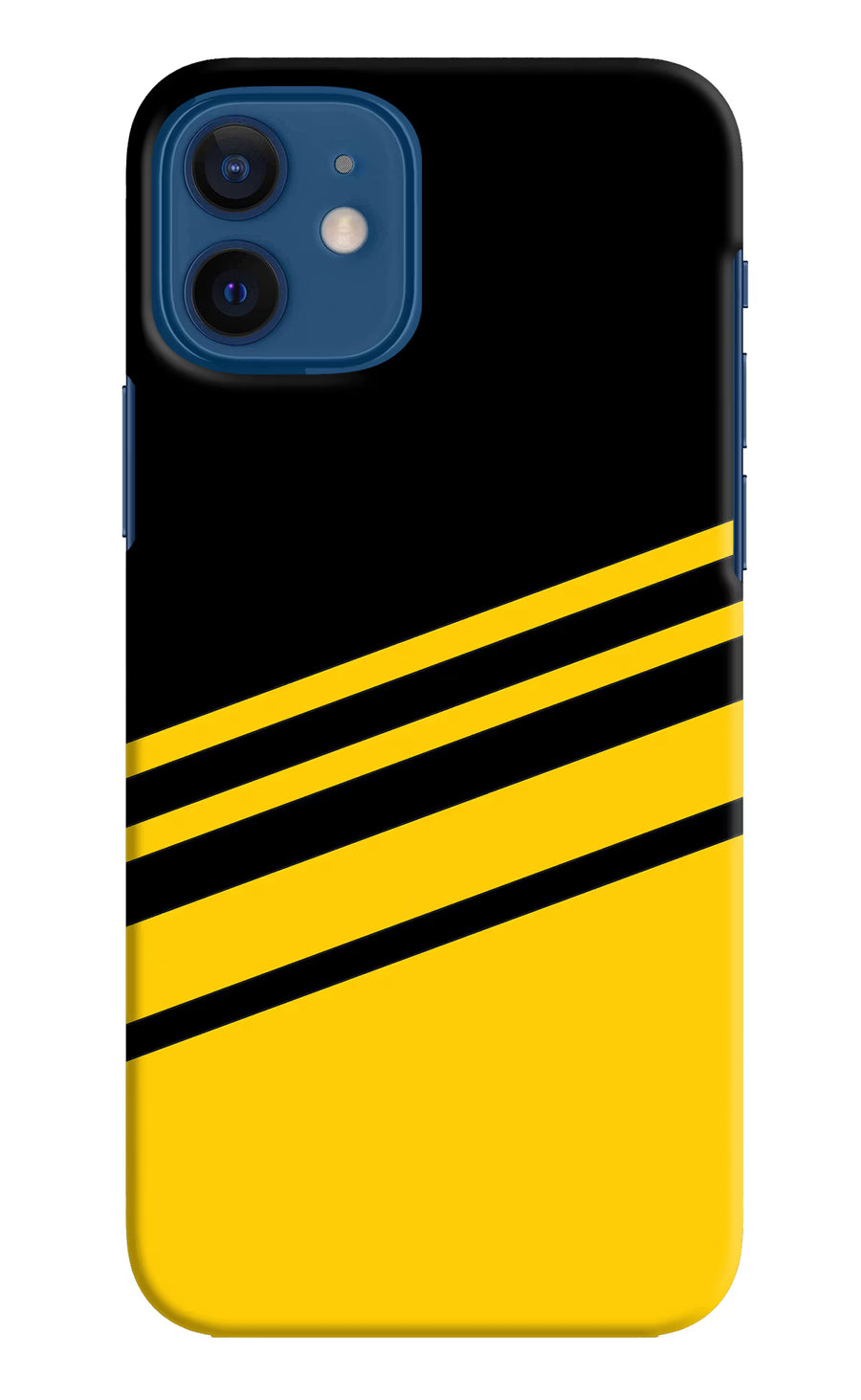 Yellow Shades iPhone 12 Back Cover, Hard case