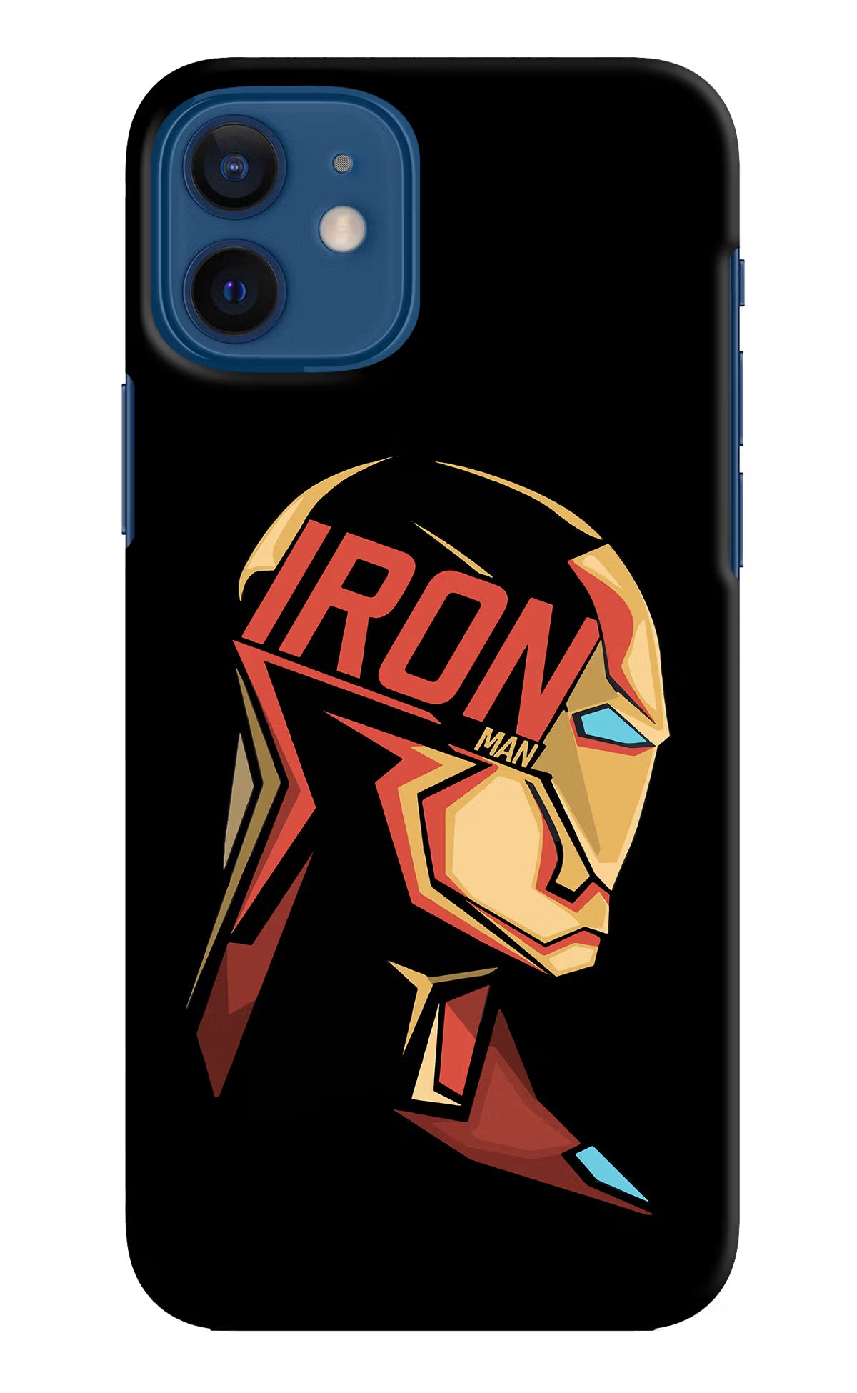 IronMan iPhone 12 Hard Case Back Cover by Casekaro