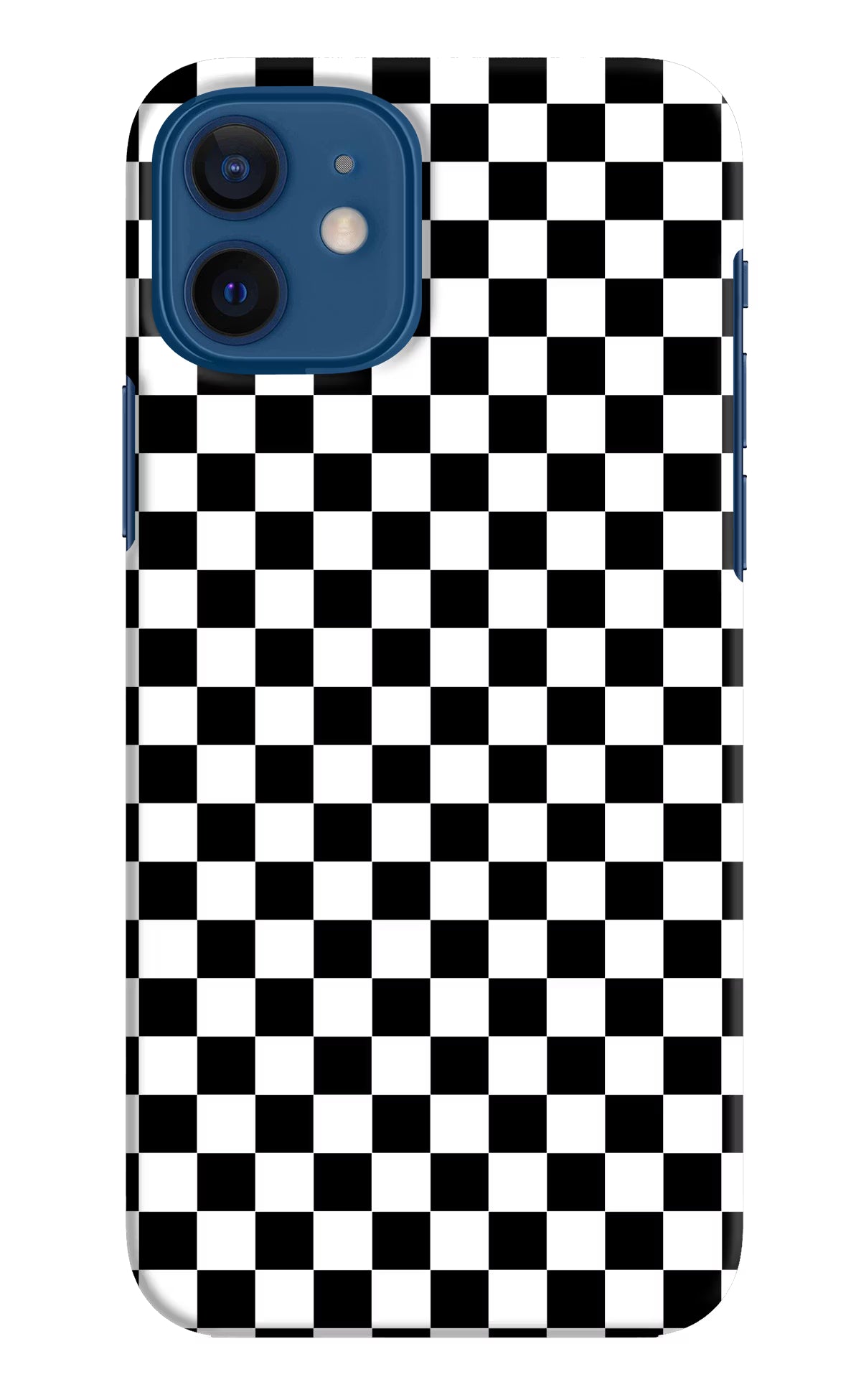 Chess Board iPhone 12 Hard Case Back Cover by Casekaro