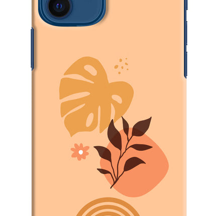 Bohemian Art iPhone 12 Hard Case Back Cover by Casekaro