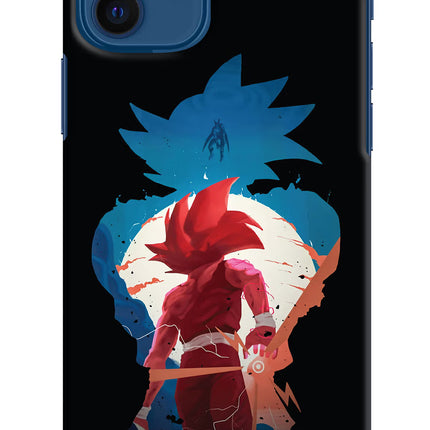 Goku iPhone 12 Hard Case Back Cover by Casekaro