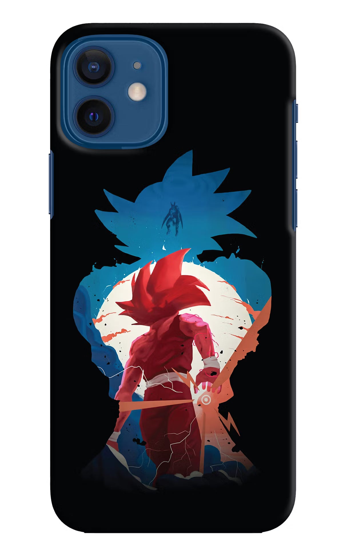 Goku iPhone 12 Hard Case Back Cover by Casekaro