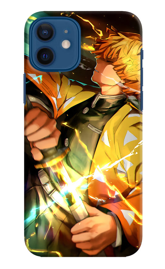 Demon Slayer iPhone 12 Hard Case Back Cover by Casekaro