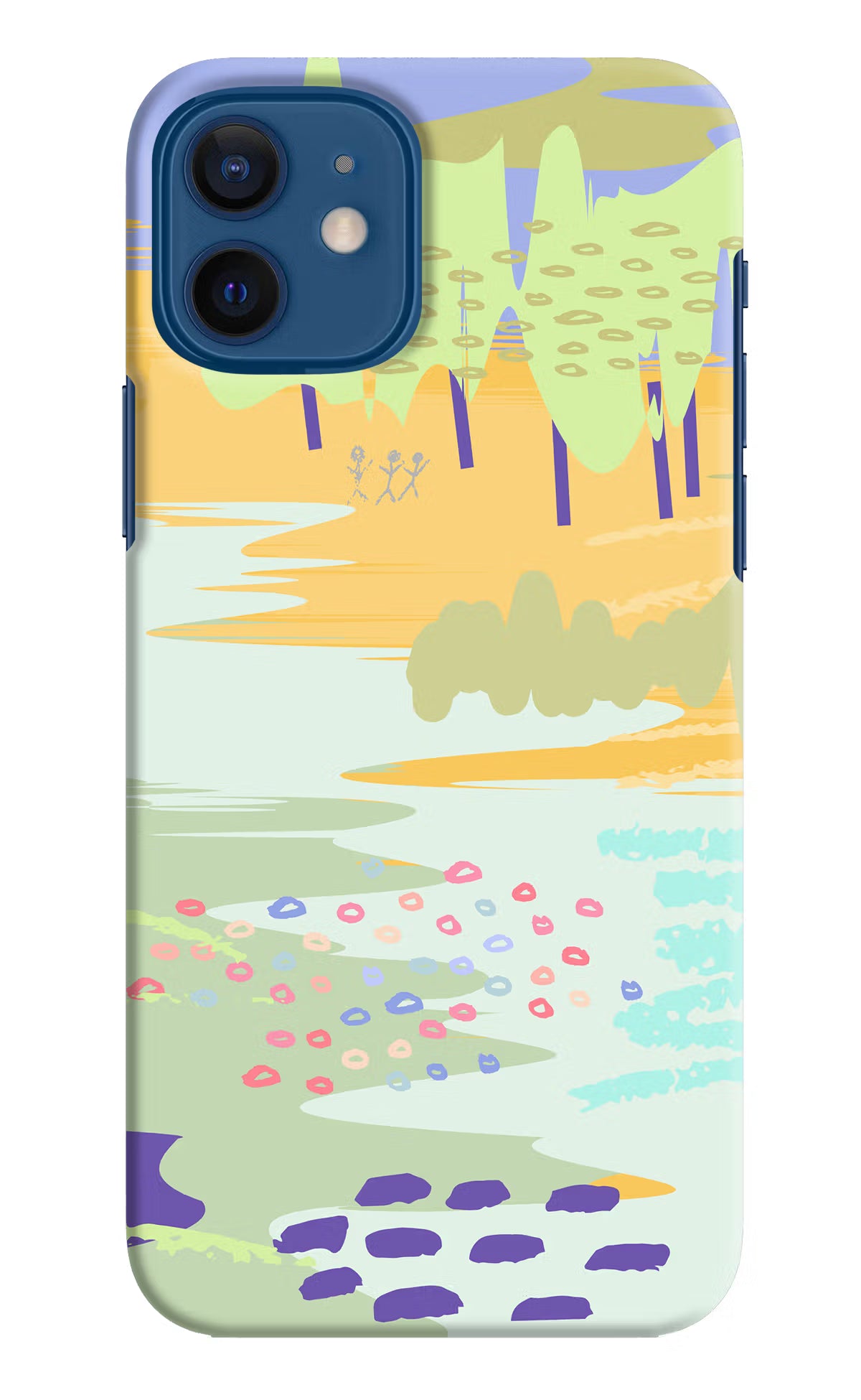 Scenery iPhone 12 Hard Case Back Cover by Casekaro