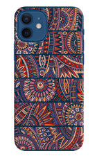 African Culture Design iPhone 12 Hard Case Back Cover by Casekaro