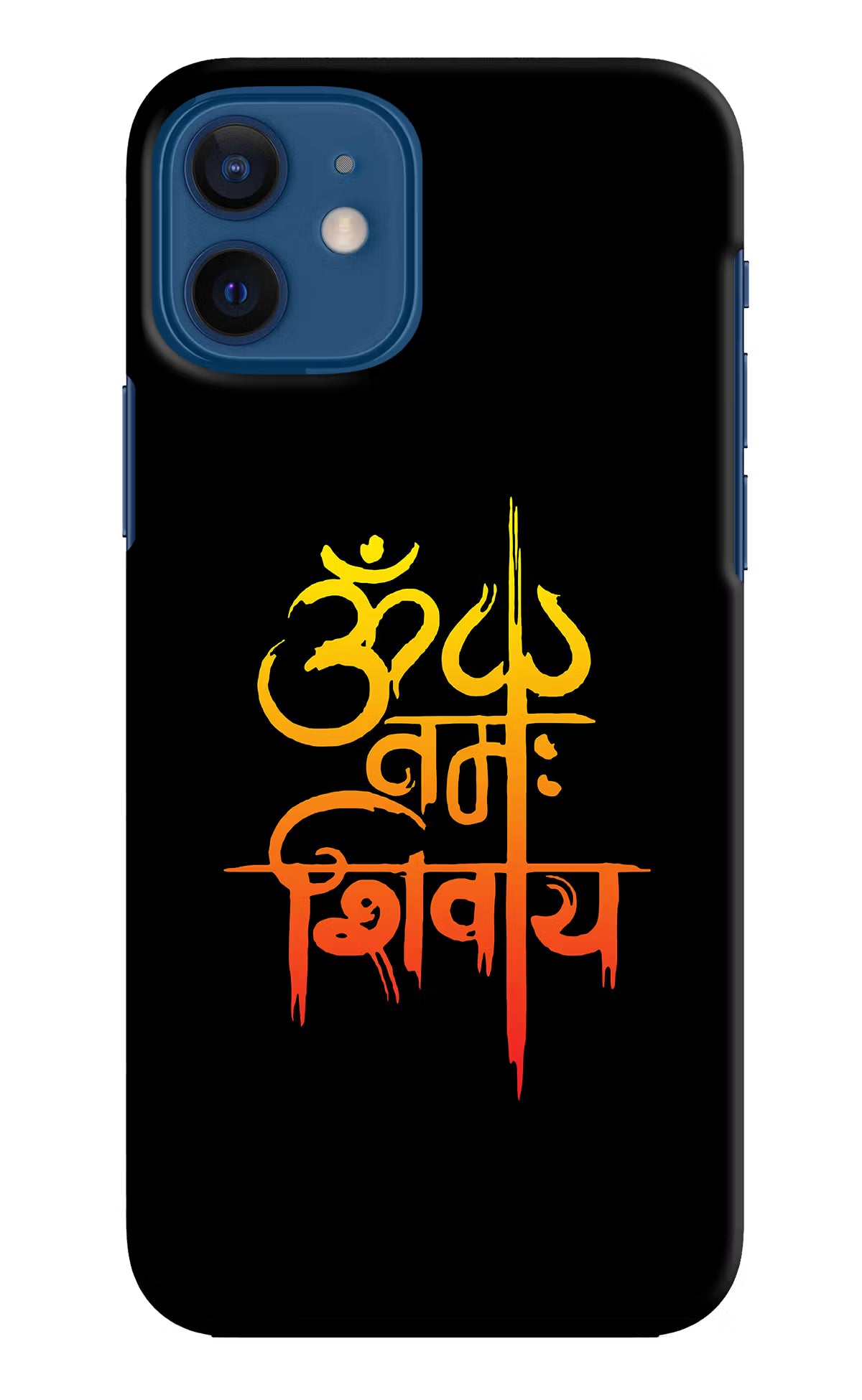 Om Namah Shivay iPhone 12 Hard Case Back Cover by Casekaro