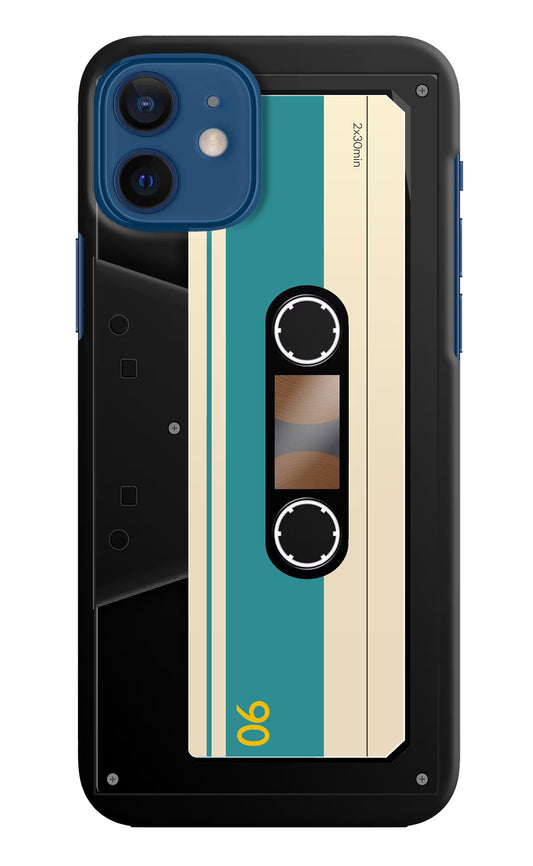 Cassette iPhone 12 Hard Case Back Cover by Casekaro