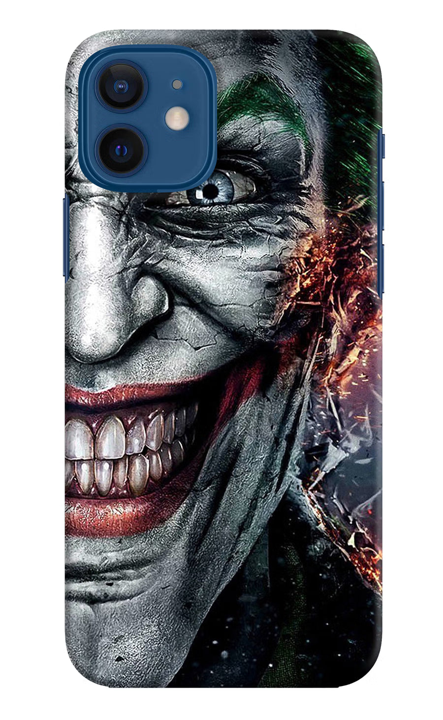 Joker Cam iPhone 12 Back Cover, Hard case